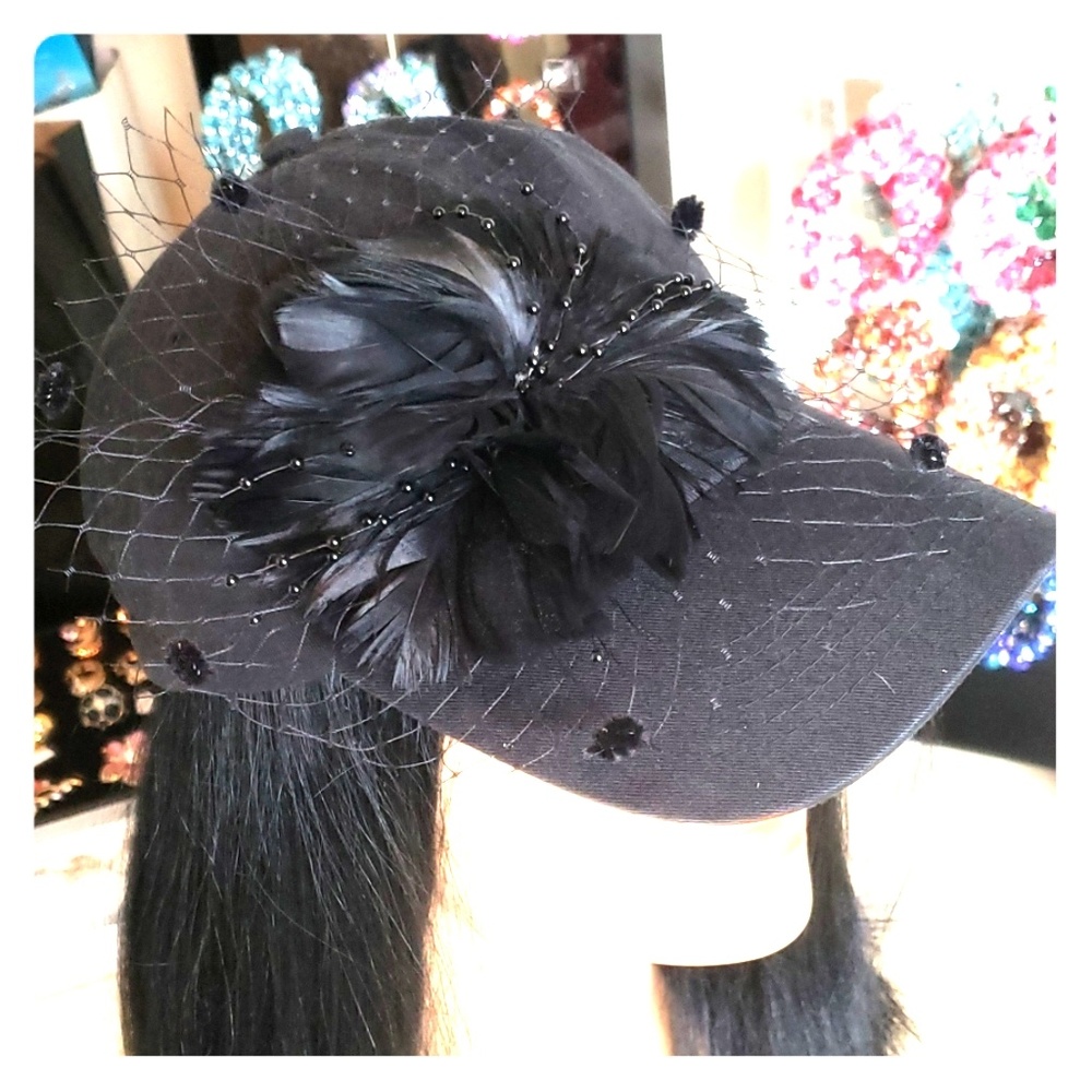 Black Derby Ball Cap